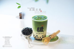 清涼古風(fēng)飲品海報(bào)攝影 烏鐵茶集